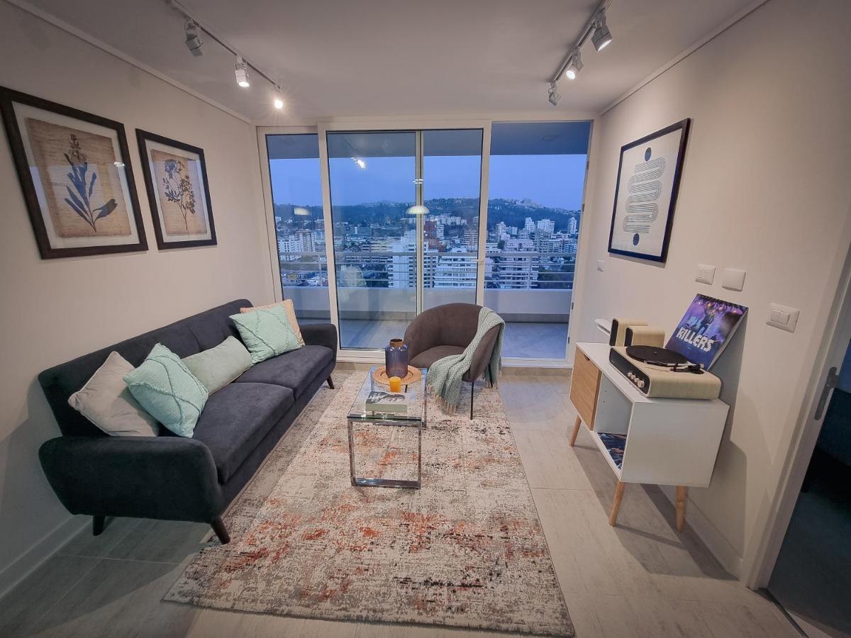 Exclusivo Departamento A Pasos De La Playa En Vina Apartment